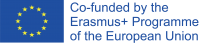 Logo European Commission 'co-funded by the Erasmus+ Programme of the European Union
