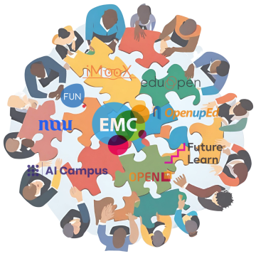 different people in a circle to visualise collaboration